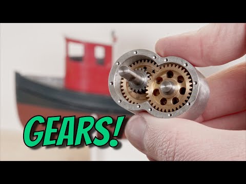 Making A Gearbox For My R/C Tugboat