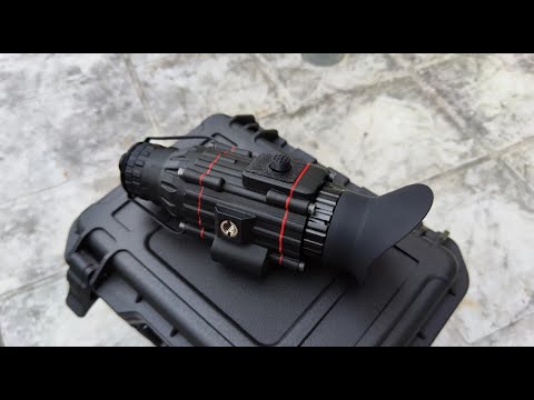 PVS "Nachtmahr" DIY Thermal Vision  3D printed  50Hz, light weight monocular,  helmet mounted