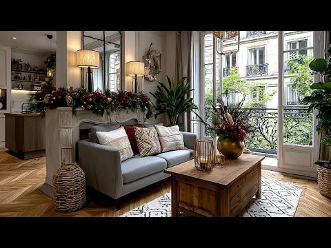 Luxury Handmade Christmas Garland For Small Parisian Spaces