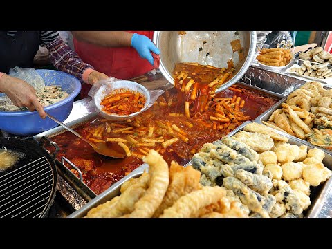 original tteokbokki! A delicious tteokbokki restaurant frequented by K-pop stars. / korean food