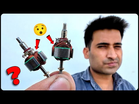 Thin Vs Thick Motor Winding Difference 😯 OMG Zameen Aasman Ka Antar Hai 😳