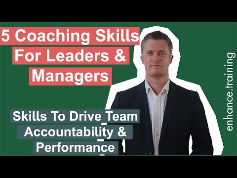 5 Coaching Skills for Leaders and Managers - Drive Ownership & Results