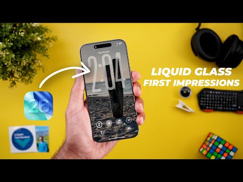 iOS 26 Liquid Glass UI – Apple’s Most Stunning Redesign Yet!