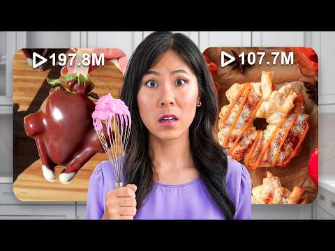 I Tested the MOST TRENDING TikTok DESSERT Recipes 🍨