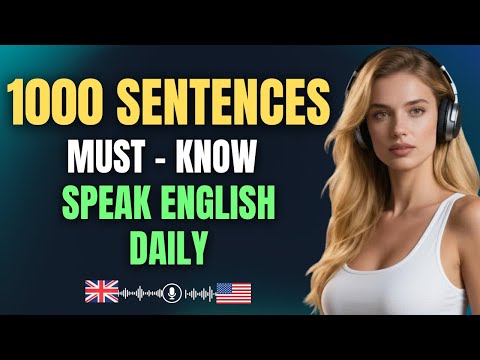 1000 Must-Know English Sentences for Fluent Speaking