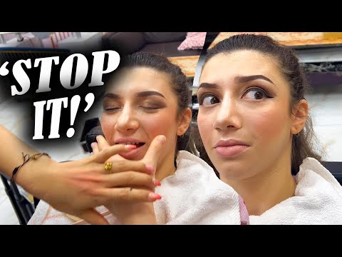 this mua didn't like my smile