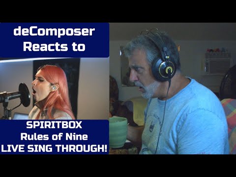 Old Composer REACTS to SPIRITBOX RULE OF NINE live one-take performance | Composers POV 🤘