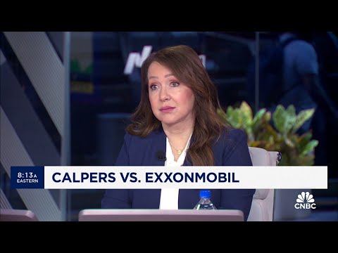 CalPERS CEO Marcie Frost on voting against Exxon Mobil board and Elon Musk's pay package
