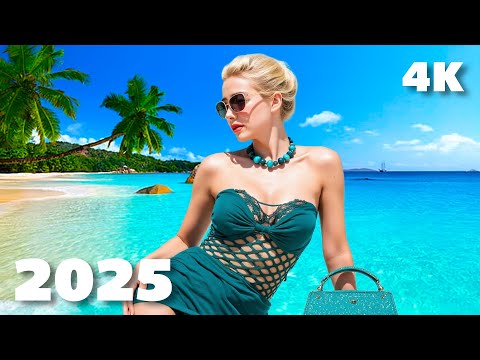 Best Relaxing Tropical Deep House 2025🍹Chill Vocal Summer Mix in 4K UHD for TV | XDeep Music