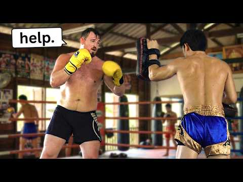 This Muay Thai Fighter BROKE me…