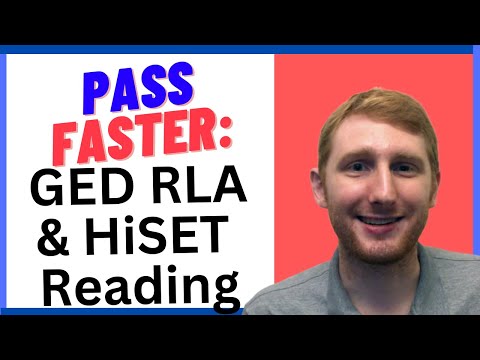 20 Must-Know GED RLA/HiSet Reading Questions to Pass Easily | Practice Test
