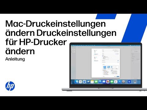 Druckeinstellungen in macOS ändern | HP-Drucker