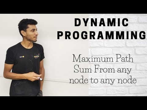 49 Maximum Path Sum | From any node to any node