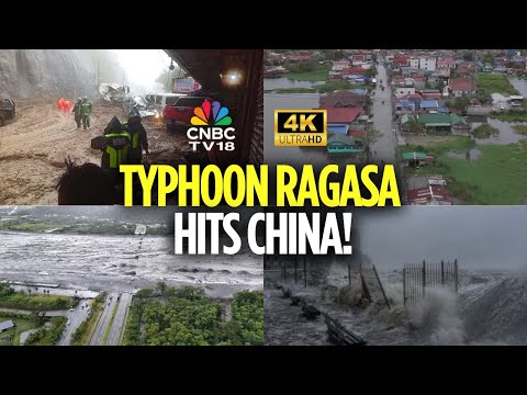 China Braces For Typhoon Ragasa | 2 Million People Moved to Safety | China News | 4K Video | N18G