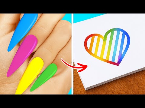 Top Painting Tips 🤩🌈 Boost Your Art Skills! Creative Ideas And Hacks by 123 GO! Infinity