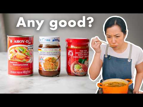 Thai Chef Tries Instant Thai Soups!