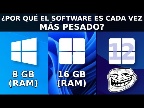 ¿Por qué el SOFTWARE es cada vez más PESADO? TODO LO QUE NECESITAS SABER PARA ENTENDERLO