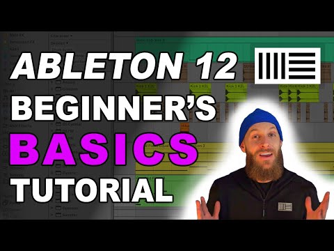 Ableton 12 - Complete Beginner Basics Tutorial