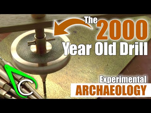 The Process Of Making A Hand Powered Drill To Construct The Antikythera Mechanism