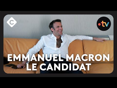 Emmanuel Macron et Bertrand Chameroy : qui est le plus stressé cette semaine ? - C à Vous 18/4/2022