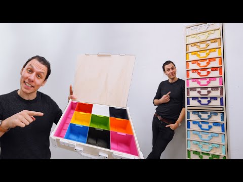 100's of Hours of 3D Printing to Store All of My Stuff!