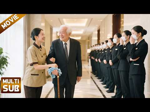 Only the janitor served the old man—he was the chairman and made her vice president!