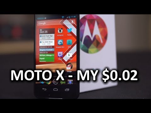 Moto X Unboxing & Review