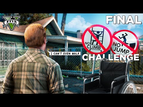 Can You Beat GTA V With NO Jumping OR Climbing? FINAL