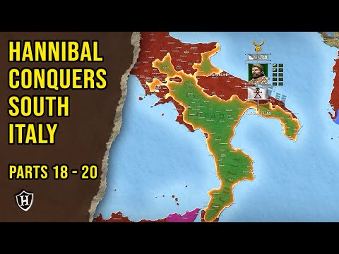 Hannibal (PARTS 18 - 20) ⚔️ Rome's Greatest Enemy ⚔️ Second Punic War