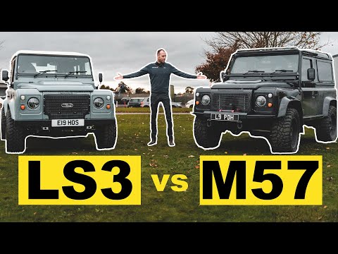 CHEVY LS3 vs BMW 330D M57 - WHICH IS THE BEST LAND ROVER DEFENDER ENGINE SWAP? | MAHKER EP057