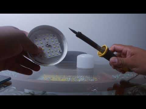 Cómo revivir tus focos LED de la muerte, No botes tus focos quemados nunca más.........!!!