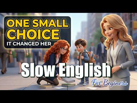 Easy English Listening Practice (A2-Level) – 5 Tiny Choices That Changed Her Forever