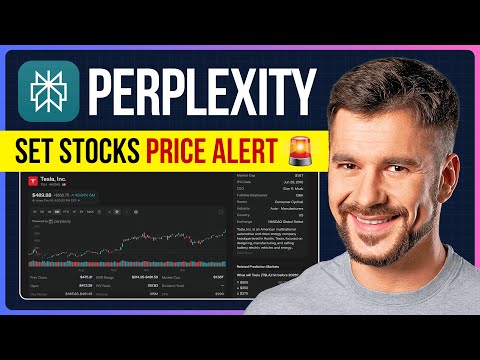 Perplexity Price Alert Tutorial - Get Stocks Price Alert using Perplexity Finance