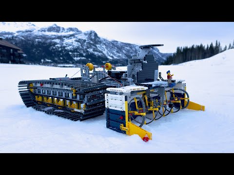 Clearing Snow With LEGO!