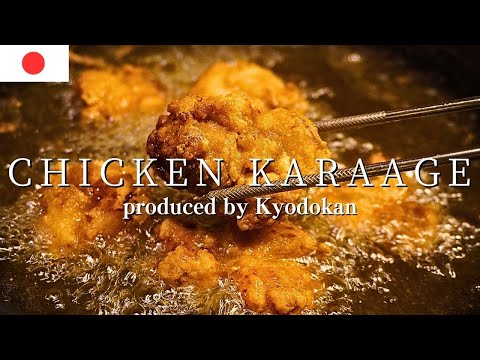 Crispy and juicy chicken KARAAGE. Best recipe and method.