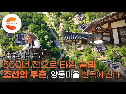 집의 나이, 500살이 기본! 조선시대 부자들이 살았던 곳 '양동마을' 한옥에 사는 사람들 [건축탐구 집 - 한옥 특집]