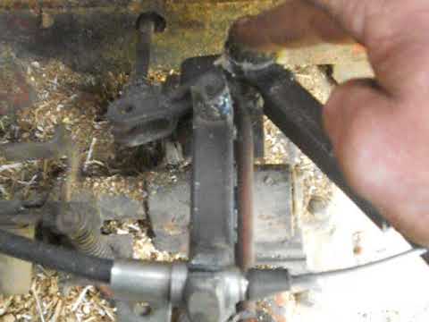 Механічний привод счеплення на комбайн НИВА.