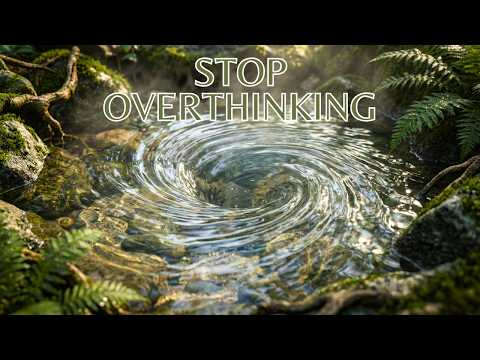 Stop Overthinking | Calming Water Vortex & 432Hz Ambient Music