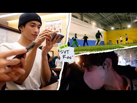 [SVT Record] 겸슈세트 데이트 후기 | 세.또.공 풋살 편 | 겸Log : 오코노미야키 먹방 #15