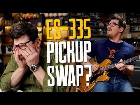 Mick’s Gibson ES-335 Gets New Pickups & Loom [Hardest Pickup Swap Ever?]