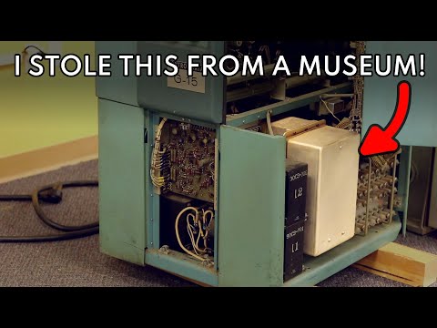 Getting the Bendix G15 Drum Memory from System Source Museum