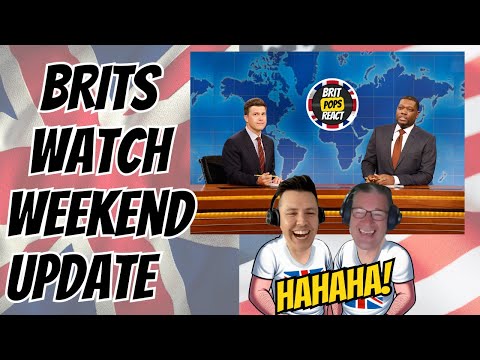 SNL Weekend Update SHOCKS BRITS Who've Never Seen It Before!