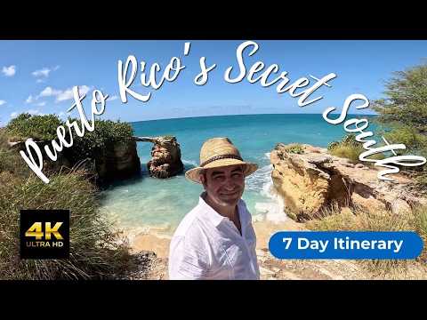 PUERTO RICO"S Hidden South Coast 🌴 Glowing Waters, Epic Beaches, and Stunning Paradise in 7 days