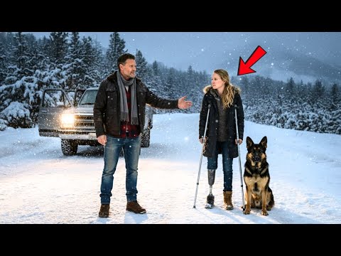 “Stay With Me” the Ex-Navy SEAL Said, After His Dog Found a One-Legged Woman in the Frozen Mountains