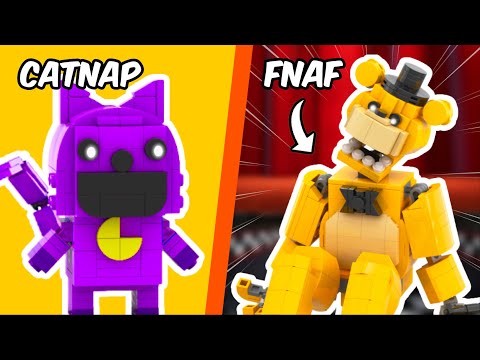 I built SCARY HORROR GAMES in LEGO...