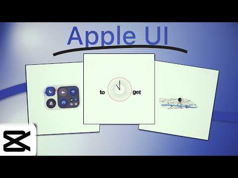Master UI Style Editing In CAPCUT  with this SIMPLE VIDEO