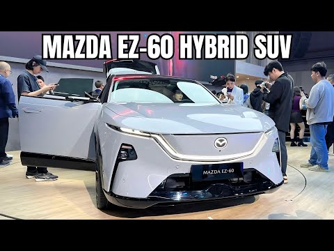 Mazda EZ-60 hybrid SUV 2025 revealed - Interior and Walkaround