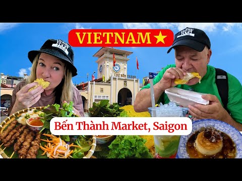 The HUGE Bến Thành Market or a Local Market??? Hồ Chí Minh City, Vietnam ❤️🇻🇳
