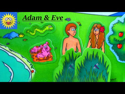 Bible Story for Kids Toddlers Adam and Eve 7 days of Creation Plan of Salvation Stories Lesson Video