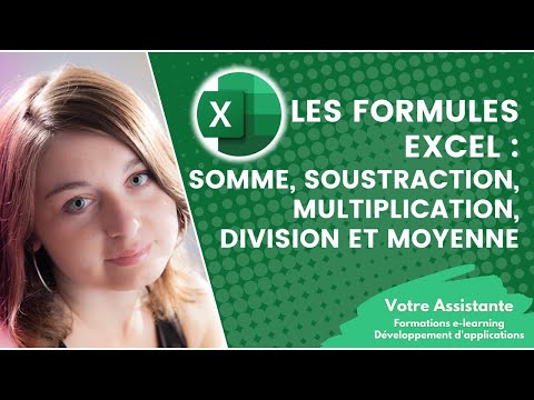 Use Excel Formulas - Sum, Subtract, Multiply, Divide and Average (1/2)